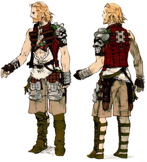 Basch Concept Characters And Art Final Fantasy Xii Final Fantasy