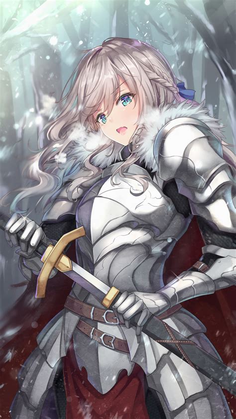 Knight Girl Original 2250x4000 Animewallpaper Anime Warrior