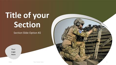 Army Powerpoint Templates Army Military