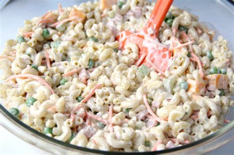 cold pasta salad mayonnaise