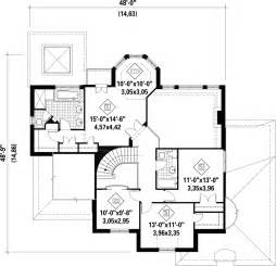 European Style House Plan 3 Beds 2 Baths 2983 Sqft Plan 25 4856