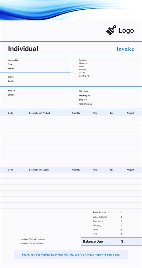 Download Ms Word File Invoice Template Invoiceowl