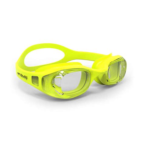 Nabaiji Swimming Goggles 100 Xbase Easy Yellow Decathlon
