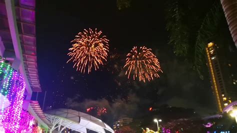 Sinulog 2020 Fireworks Finale Best View Ayala Cebu Youtube