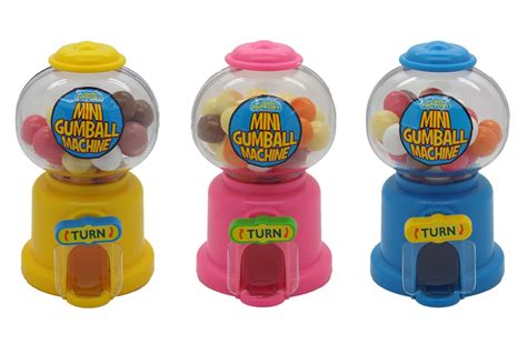 Mini Gumball Machine Wmini Gumballs 40g Usa Candy Factory