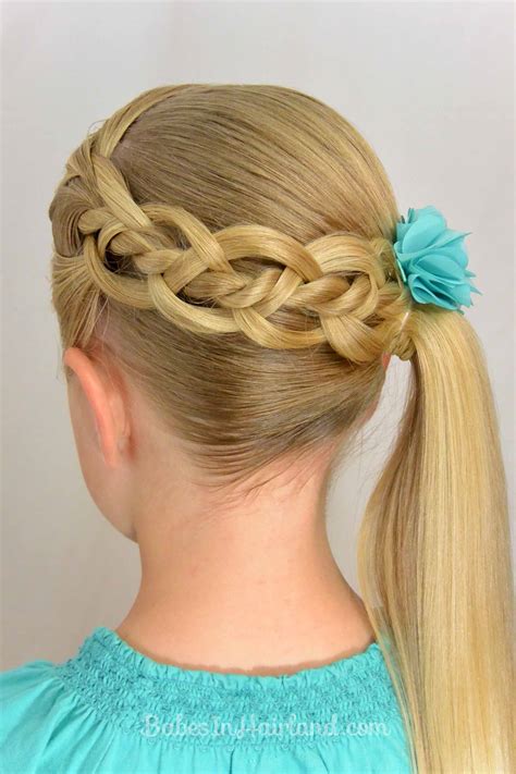 4 Strand Braid With A Twist From Babes In Hairland