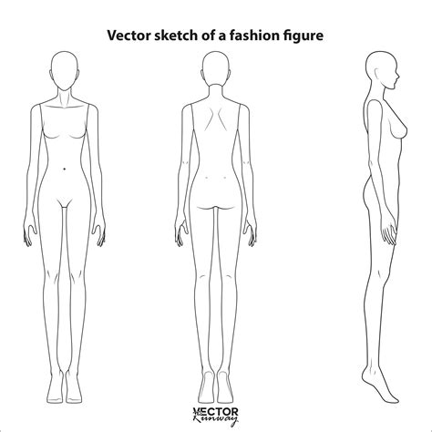 Figurino Moda Vettoriale 𝗩𝗲𝗰𝘁𝗼𝗿𝓡𝓾𝓷𝔀𝓪𝔂 Fashion Sketch Facebook