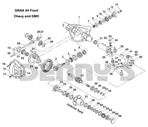 Dana 44 Diagram