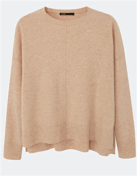 Nous n'employons aucun enfant ou adolescent dans nos usines. Pull en laine large Maje - 30 pulls en laine pour être au ...