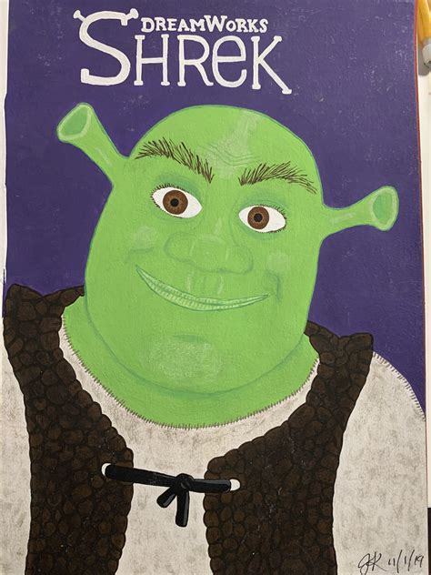 Shrek Painting 🌱 Globos De Cumpleaños Globos Cumpleaños