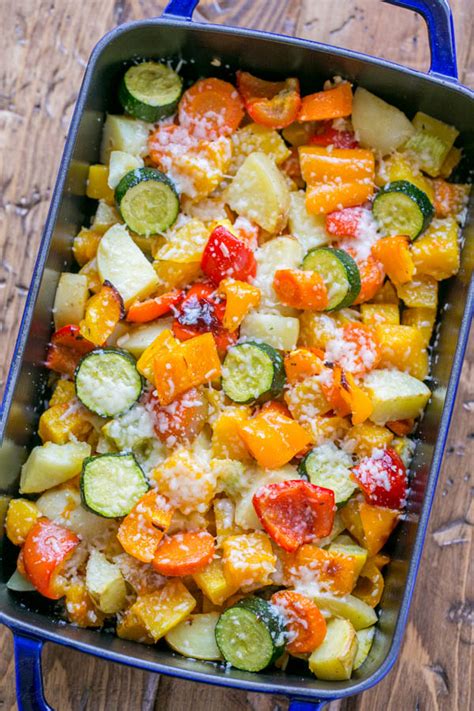 Toss to coat vegetables with oil and herbs. 21 Perfect Christmas Side Dishes - TGIF - This Grandma is Fun