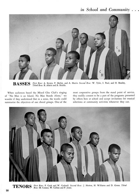 The Bumblebee Yearbook Of Lincoln High School 1960 Page 58 The Portal To Texas History