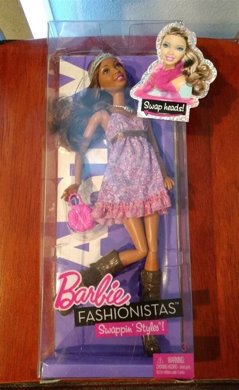 2010 Mattel Barbie Fashionistas Swappin Styles Artsy Doll Mattel