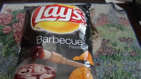 Asmr Eating Lays Barbecue Chips Youtube