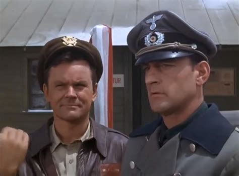 Bob Crane And Victor French In Hogans Heroes 1965 Hogans Heroes