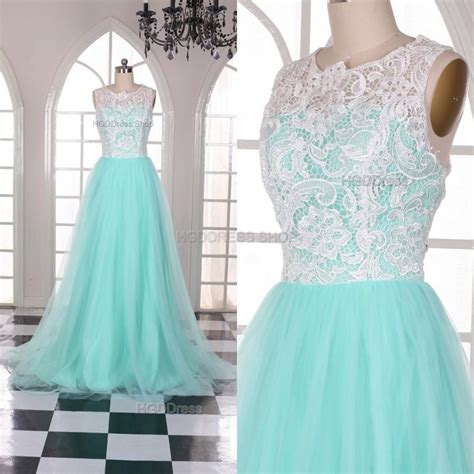 Mint Bridesmaid Dresses Lace Prom Dress Long Prom Dresses Lace Applique