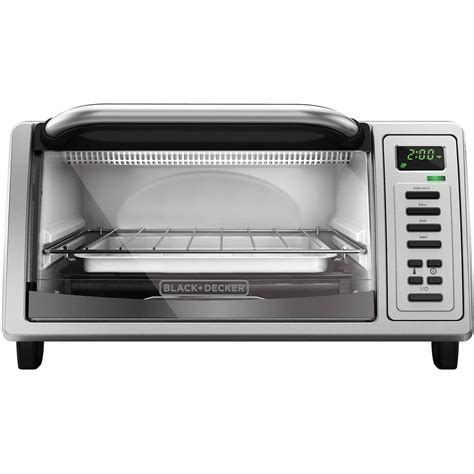 Blackdecker 4 Slice Stainless Steel Toaster Oven To1380ss