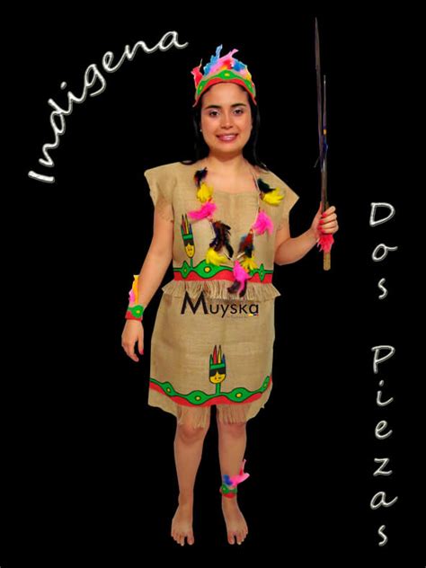 Indigena Dos piezas Muyska Trajes Típicos y Artesanías de Colombia