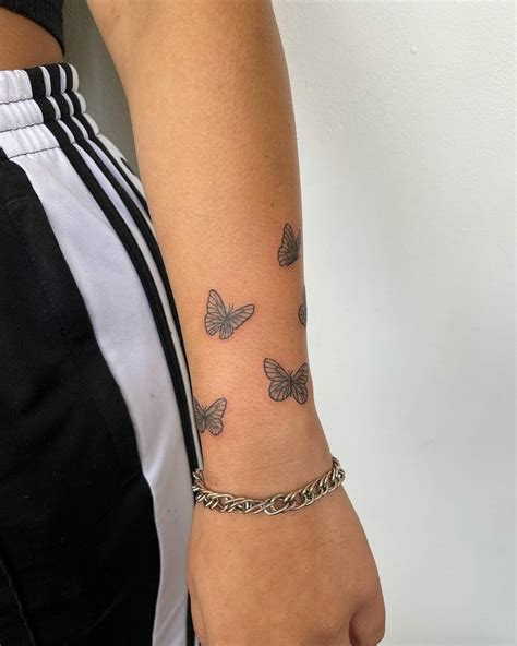 33 Amazing Small Butterfly Wrist Tattoos For 2024