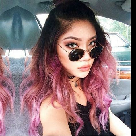 For all the fans of pink hair, you really should consider a balayage. @Write_Black | Hair color pink, Hair styles, Ombre hair color
