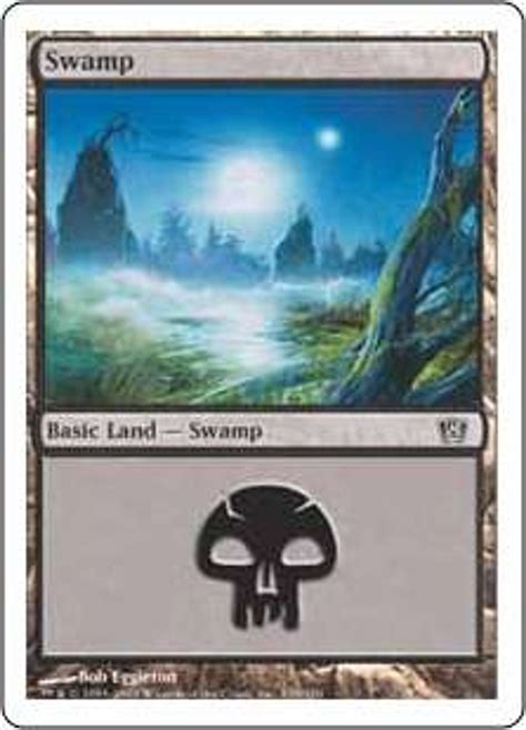 Magic The Gathering 8th Edition Single Card Basic Land Swamp Random