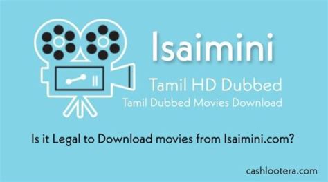 Isaimini 2024 Free Tamil Dubbed Movies Download In