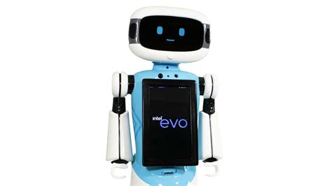 With Intel Tech Robot Assists Retail Customers