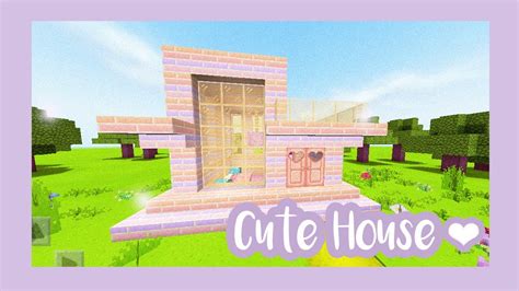 Casa Cutekawaii En Minecraft Youtube