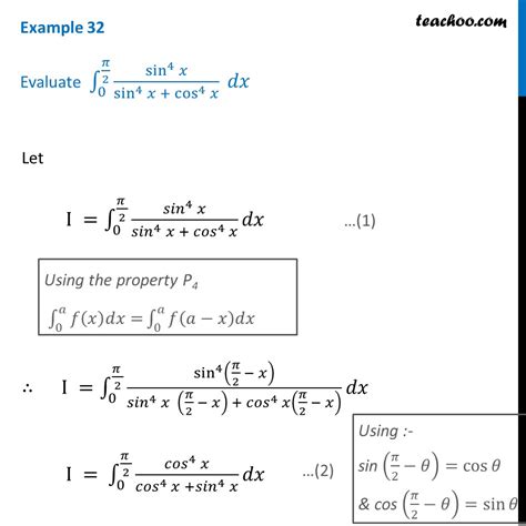 example 32 evaluate integral sin4 x sin4 x cos4 x dx
