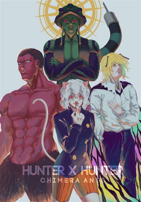 Hxh Chimera Ants By Dayung On Deviantart Hunter Anime Ant Art Anime