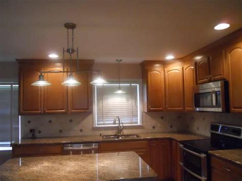 Ambient lighting provides overall illumination in a room and is super important when it comes to kitchen design. Kitchen Kitchen Recessed Lighting With Apartment Recessed ...