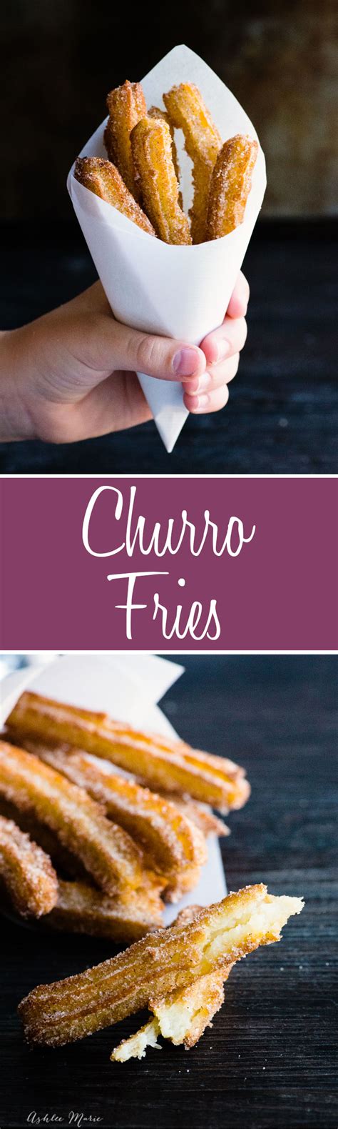Churro Fries Ashlee Marie Real Fun With Real Food
