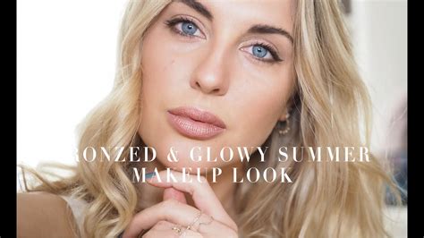 Bronzed And Glowy Summer Makeup Look Day And Night Style Lobster Youtube