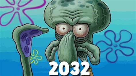 Evolution Of Squidward Tentacles Youtube