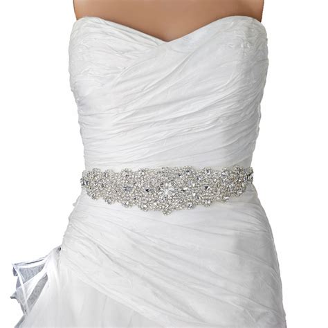 The maximum number of products that can be compared is 4. Rhinestone Crystal Bridal Belt 315 Sash Ivory