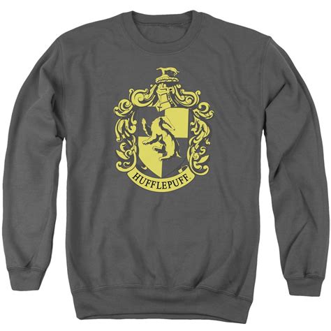 Harry Potter Hufflepuff Crest Crewneck Sweatshirt Medium
