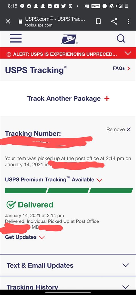 Usps Says Delivered Individual Picked Up At Post Office I Did Not