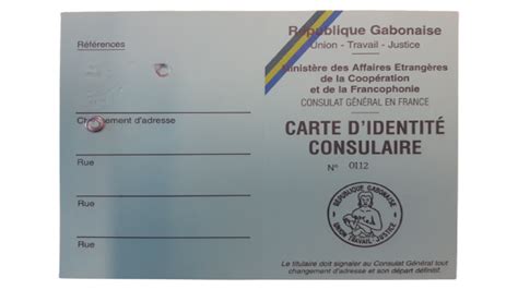 Certificat Dexpatriation Consulat G N Ral Du Gabon En France