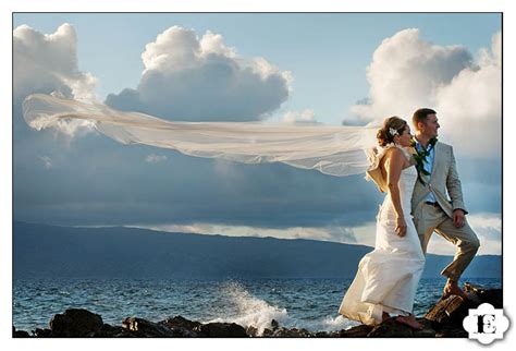 Affordable maui beach wedding packages including professional photography for destination weddings and elopements. Maui Wedding Photographer