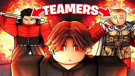 Destroying Toxic Teamers In Roblox The Strongest Battlegrounds Youtube
