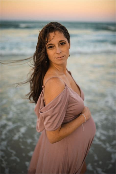 At Sunset Beach Pregnancy Photos Jacksonville Fl Photographer