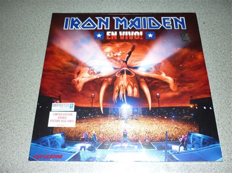 Xyrus Zone Iron Maiden En Vivo Lp Limited Edition