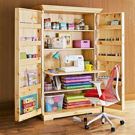 Sewing Room Storage Cabinets