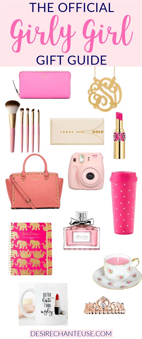 Whether you're looking for a perfect present for your bff, roommate, or significant other, these thoughtful treats are sure to give her heart eyes for months to. Official Girly-Girl Gift Guide - Desire Luxe | Birthday ...