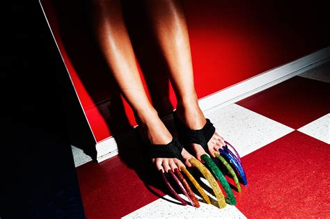 These Photos Of Long Fake Toenails Are More Than Just Fetish Material