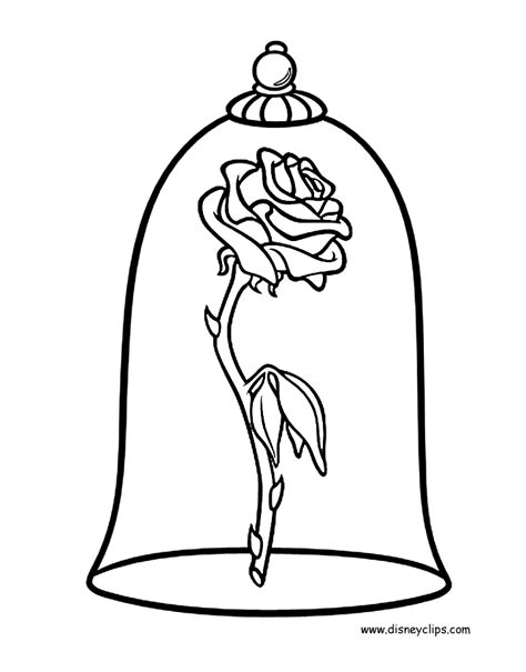 Print as many as you like and come back regularly to get even more. Beauty and the Beast Coloring Pages | Disney Coloring Book