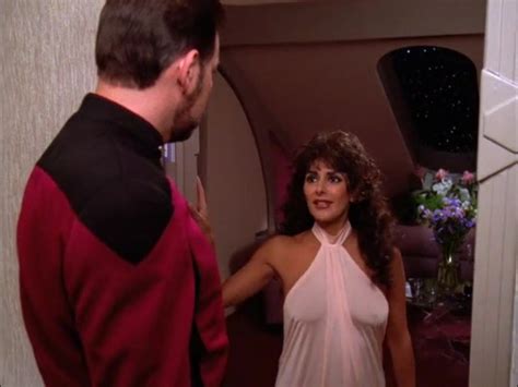 Nude Video Celebs Marina Sirtis Sexy Star Trek The Next Generation S06e03 1992