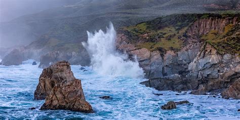 Big Sur Storm Waves California Coast Fine Art Photo Print Photos By