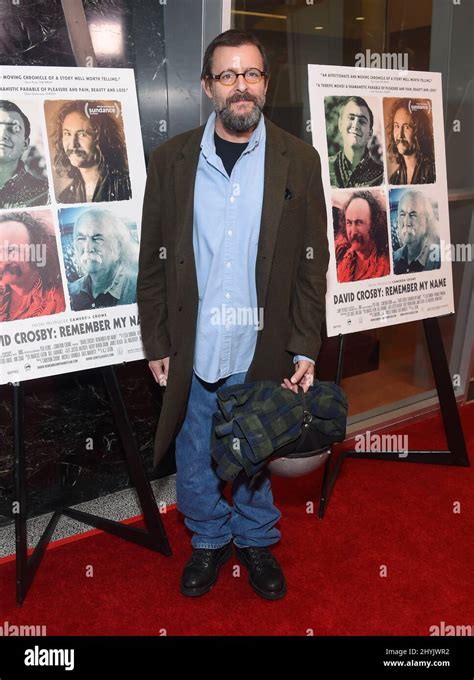 Judd Nelson Arriving To The David Crosby Remember My Name Los
