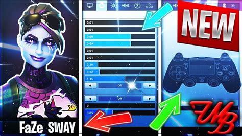 Tried Faze Sway Fortnite Settings Controller Binds Updated 2019
